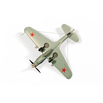 P-40B "Tomahawk" Fighter Plane Model Kit-3