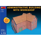 Administrative Building with Workshop Model Kit Administrative Building with Workshop Model Kit