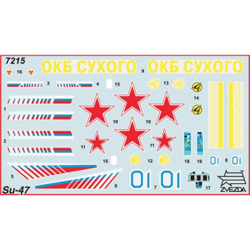 Su-47 Berkut 5th Generation Russian Fighter Jet Plastic Model Kit-5