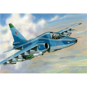 Russian Su-39 Tank Hunter Fighter Model Kit-2