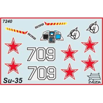 Su-35 Air Superiority Fighter Model Kit-1