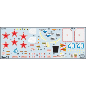 Russian Su-32FN Frontline Bomber Plastic Model Kit-2