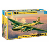 Soviet Long-Range PE-8 Bomber Model Kit