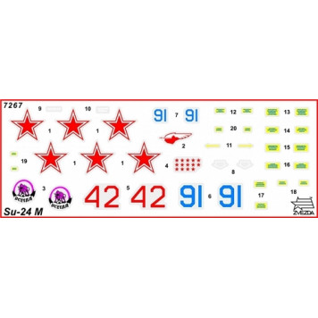 Su-24M Frontline Bomber Plastic Model Kit-3