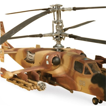 Russian Night Hunter Attack Helicopter Model Kit-2