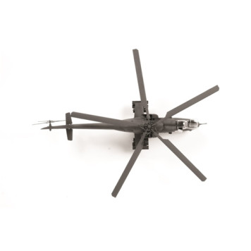 Russian Mi-35M Attack Helicopter Plastic Model Kit-7