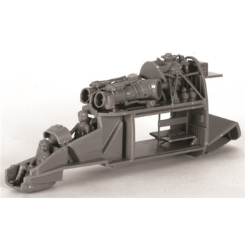 Soviet Mi-24V/VP "Crocodile" Attack Helicopter Plastic Model Kit-10