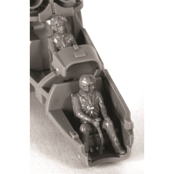 Soviet Mi-24V/VP "Crocodile" Attack Helicopter Plastic Model Kit-8