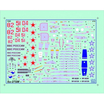 Su-27SM Flanker Multirole Air Superiority Fighter Model Kit-1