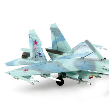 Su-27SM Russian Multirole Air Superiority Fighter Model Kit-6