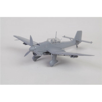 German WWII Stuka Ju-87B2 Dive Bomber Plastic Model Kit-2