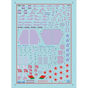 Yak-130 Russian Advanced Trainer & Light Combat Aircraft Model Kit-12