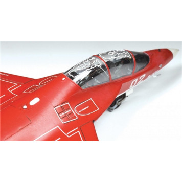 Yak-130 Russian Aerobatic Jet Trainer Model Kit-3