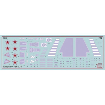 Yak-130 Russian Aerobatic Jet Trainer Model Kit-5
