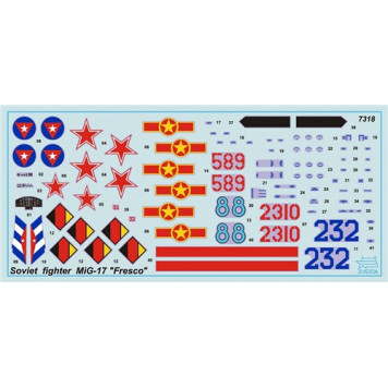 Soviet Fighter Jet MiG-17 Scale Model-3