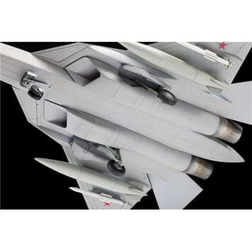Su-57 Russian 5th Generation Multirole Fighter Model Kit-5