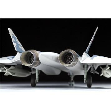 Su-57 Russian 5th Generation Multirole Fighter Model Kit-4