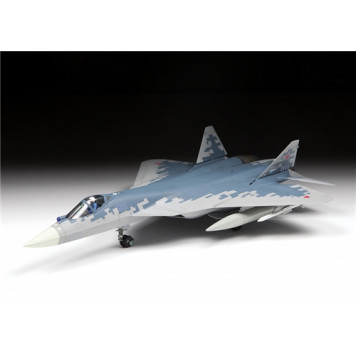Su-57 Russian 5th Generation Multirole Fighter Model Kit-3