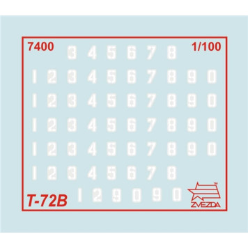 Soviet T-72B Main Battle Tank Model Kit-5