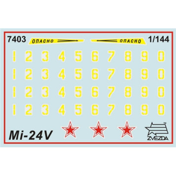 Soviet Mi-24V Hind Attack Helicopter Model Kit-6