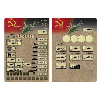 Soviet Mi-24V Hind Attack Helicopter Model Kit-4