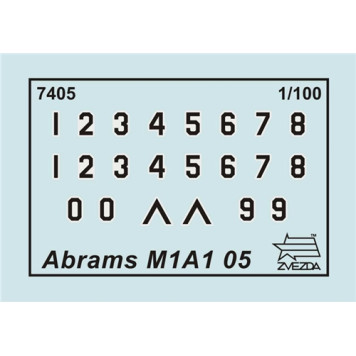 American Abrams A1M1 Main Battle Tank Model-4