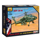 AH-64 Apache Helicopter Plastic Model Kit AH-64 Apache Helicopter Plastic Model Kit