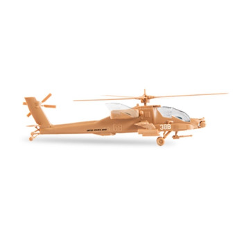 AH-64 Apache Helicopter Plastic Model Kit-2