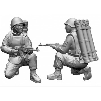 Soviet 9K115 Metis Anti-Tank Missile System Model Kit