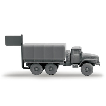Soviet Military Ural 4320 6x6 Truck Model Kit-3