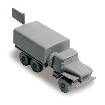 Soviet Military Ural 4320 6x6 Truck Model Kit-2