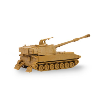 M-109 A2 American Self-Propelled Howitzer Plastic Model Kit-1