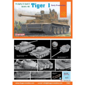 Early Version TIGER I Tank Assembly Model Early Version TIGER I Tank Assembly Model