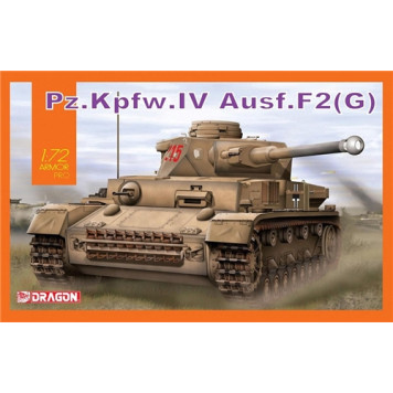 Pz.Kpfw. IV Ausf. F2 Plastic Model Tank