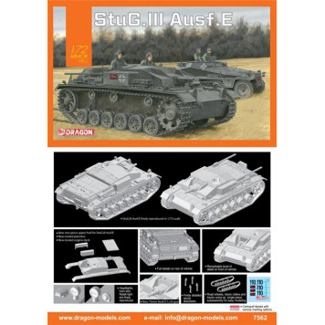 StuG III Ausf.E Self-Propelled Gun Model Kit