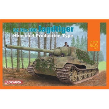 Jagdtiger Henschel Assembly Model