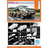 German Armored Car Sd.Kfz.231 Model Kit German Armored Car Sd.Kfz.231 Model Kit