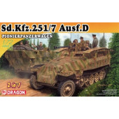Sd.Kfz. 251/7 Ausf.D Armored Personnel Carrier Model Kit Sd.Kfz. 251/7 Ausf.D Armored Personnel Carrier Model Kit