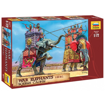 Historical War Elephants Model Kit III-I Century BC