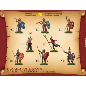 Gaul Infantry Model Kit-1