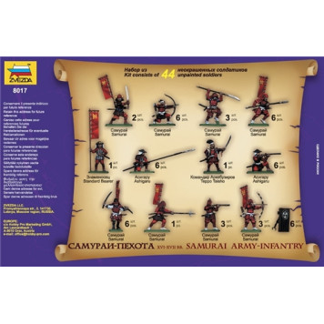 Historical Samurai Infantry Model Kit XVI-XVII Century-5