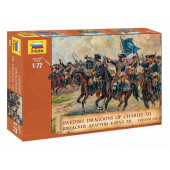 Swedish Dragoons of Charles XII Plastic Model Kit Swedish Dragoons of Charles XII Plastic Model Kit