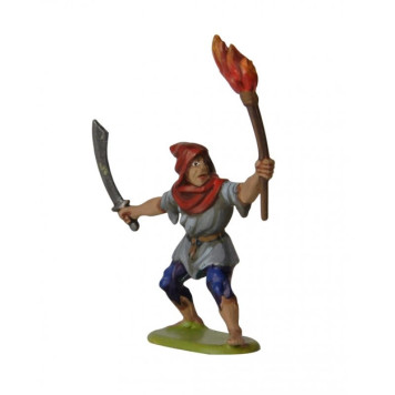 Medieval Peasant Army Model Kit-6