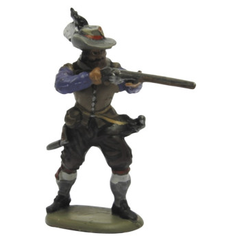Austrian Musketeers and Pikemen 17th Century Model Kit-11