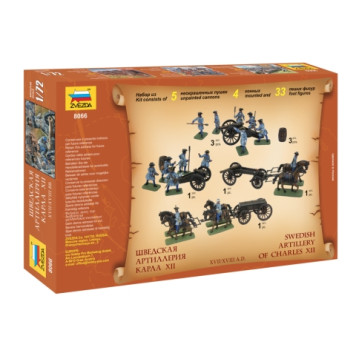 Swedish Artillery of Charles XII Model Kit-7