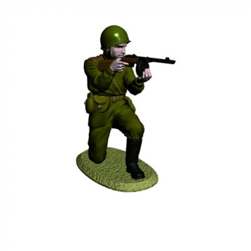 Soviet Infantry Platoon Model Kit - Kursk 1943-2