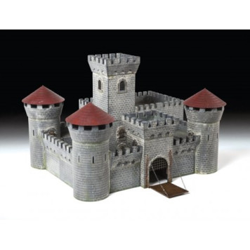 Medieval Castle Plastic Model Kit-2