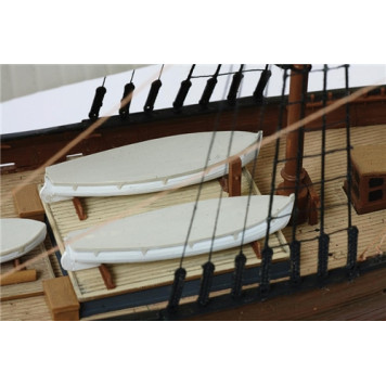 Historical Brigantine Model Kit-2