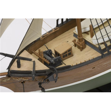 Historical Brigantine Model Kit-5