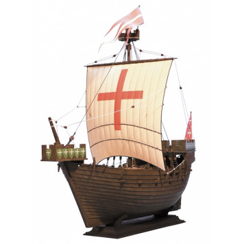 Crusader Ship XII-XIV Centuries Model Kit-1